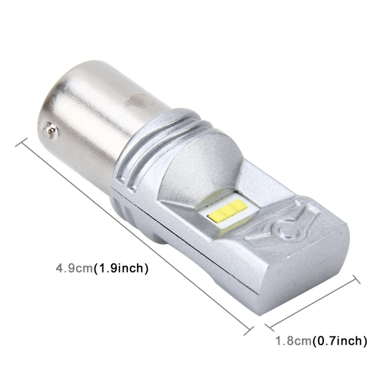 1156/Ba15s 60W 900 LM 6000K Car Auto Brake Light Turn Lights  Reversing Lights with 6 CSP Lamps, DC 12V(White Light)