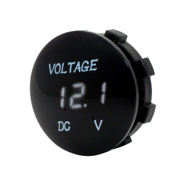 Universal Digital Display Waterproof LED Voltage Meter for DC 12V-24V Car Motorcycle Truck