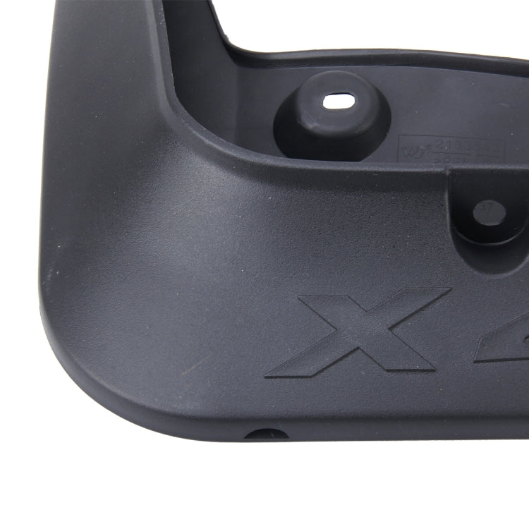 4 PCS Car Auto Semi-Rigid PVC Splash Flaps Mudguards Fender Guard for BMW X4M