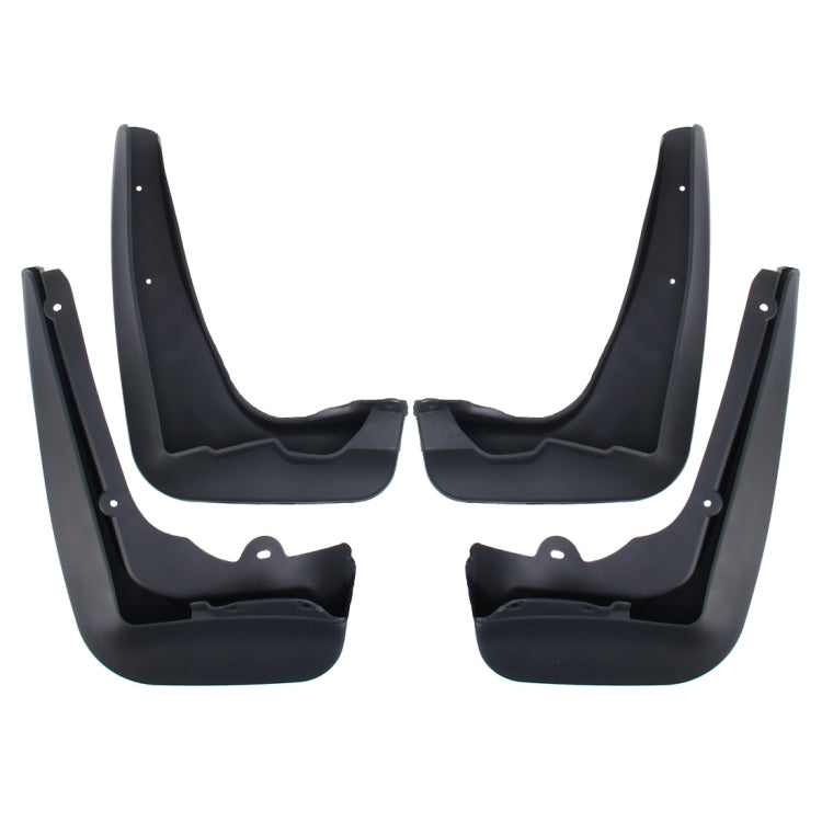 4 PCS Car Auto Semi-Rigid PVC Splash Flaps Mudguards Fender Guard for BMW 3 Series