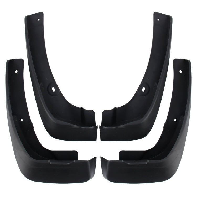 4 PCS Car Auto Semi-Rigid PVC Splash Flaps Mudguards Fender Guard for Toyota 2008 Version Vios