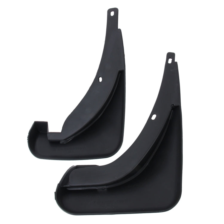 4 PCS Car Auto Semi-Rigid PVC Splash Flaps Mudguards Fender Guard for Toyota RAV4-2.0 2009 Version