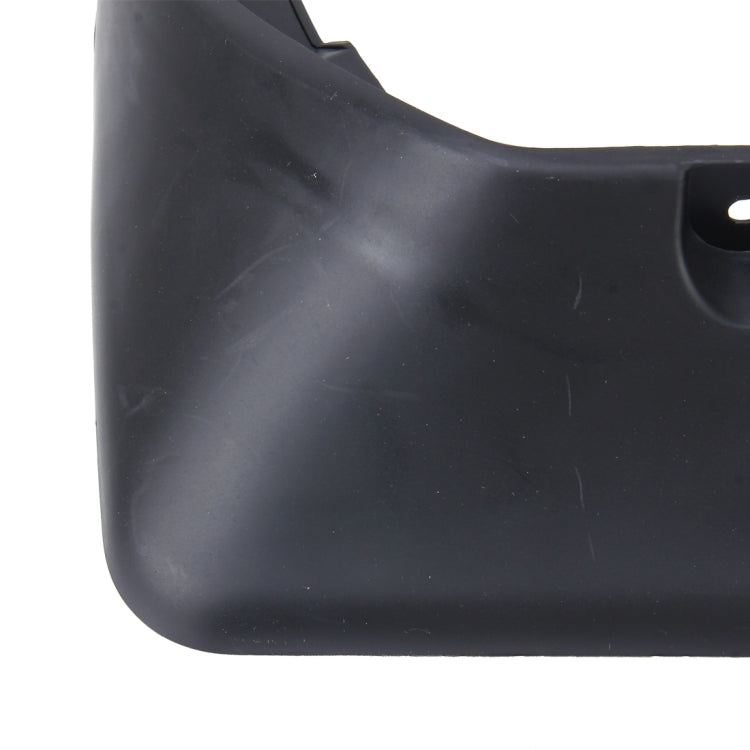 4 PCS Car Auto Semi-Rigid PVC Splash Flaps Mudguards Fender Guard for Toyota RAV4-2.4 2009 Version