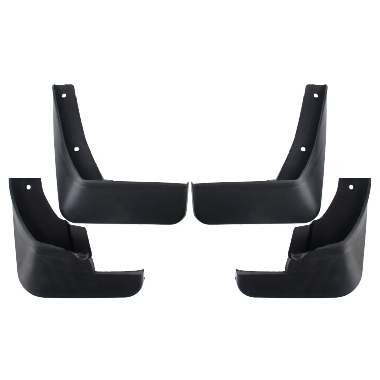 4 PCS Car Auto Semi-Rigid PVC Splash Flaps Mudguards Fender Guard for Toyota 2014 Version Vios