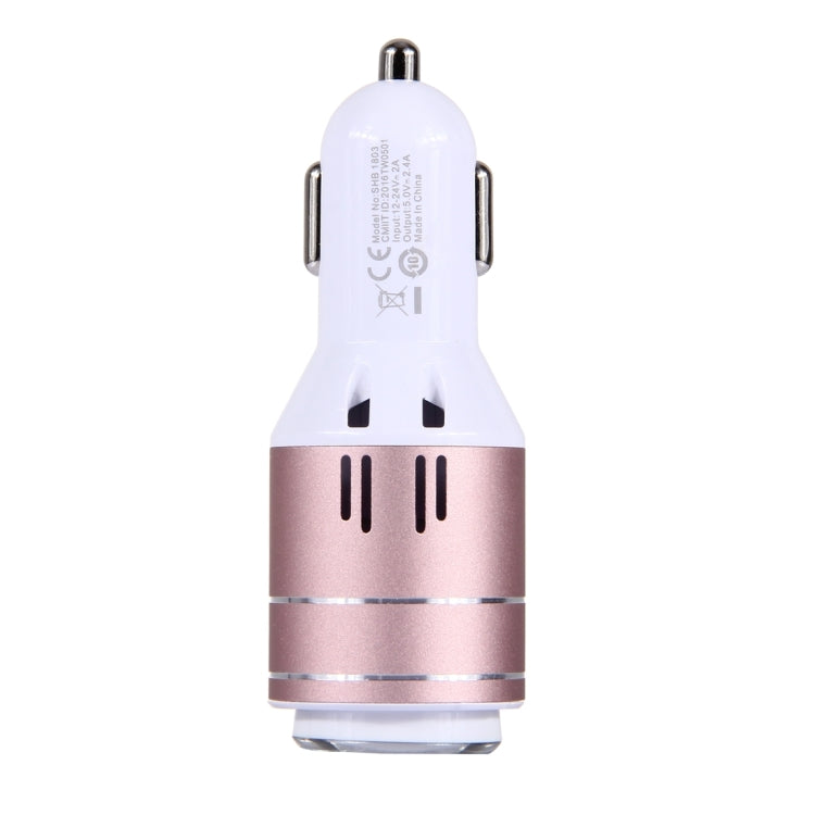 CE & RoHS Certificated 2.4A Single USB Port Car Charger for Smartphones & Tablets & Cameras & PSP & PDA & GPS & MP3 & MP4 and other USB-charged Devices with Bluetooth Earphone