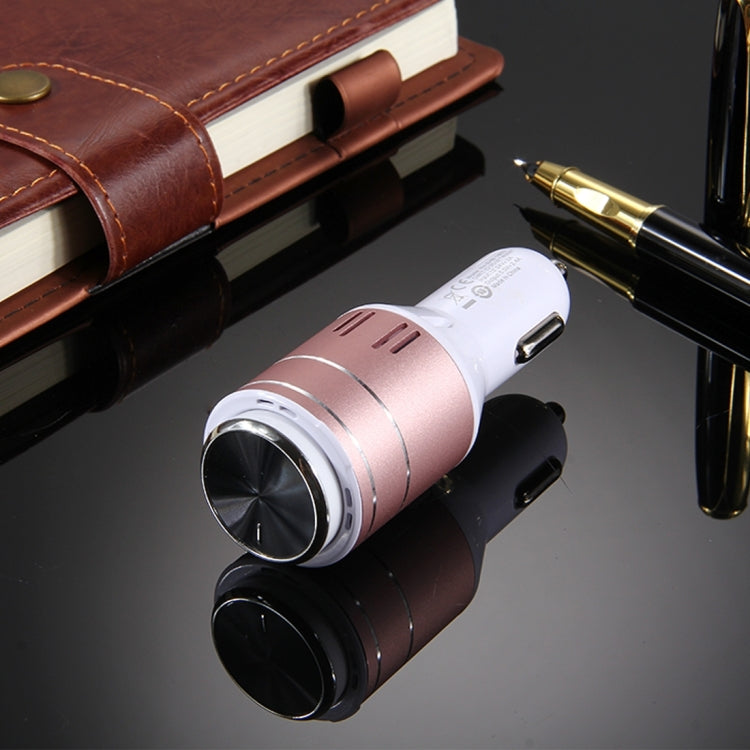 CE & RoHS Certificated 2.4A Single USB Port Car Charger for Smartphones & Tablets & Cameras & PSP & PDA & GPS & MP3 & MP4 and other USB-charged Devices with Bluetooth Earphone