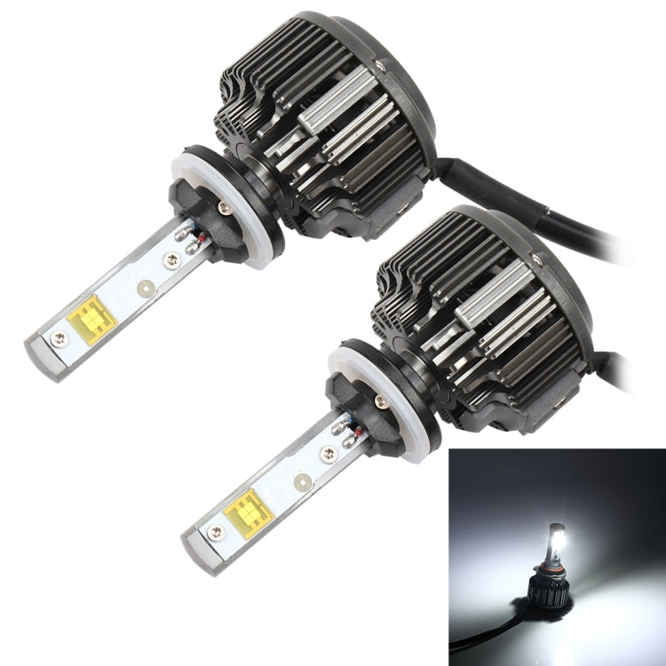 2 PCS K7 880/881 30W 3600 LM 6000K Waterproof IP68 Car Headlight with 2 CREE Lamps, DC 9-36V(White Light)