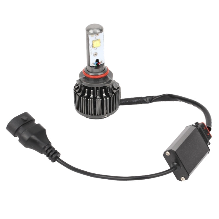 2 PCS K7 9005 30W 3600 LM 6000K Waterproof IP68 Car Headlight with 2 CREE Lamps, DC 9-36V(White Light)