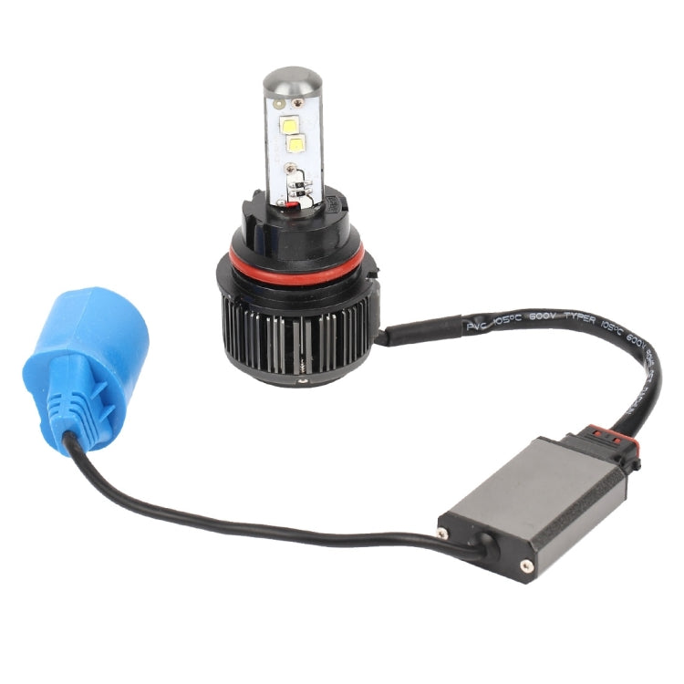 2 PCS K7 9007 30W 3600 LM 6000K Waterproof IP68 Car Headlight with 2 CREE Lamps, DC 9-36V(White Light)