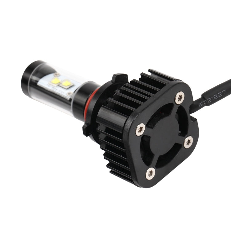 2 PCS K8 9006 40W 4000 LM 6000K Car Headlight with 4 CREE Lamps, DC 9-36V(White Light)