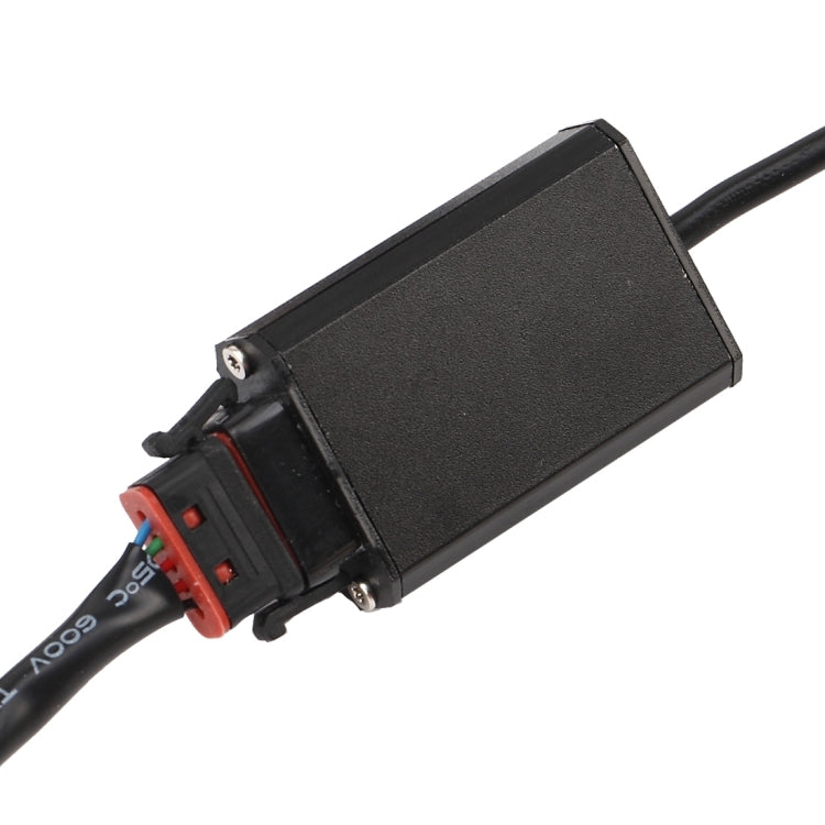 2 PCS K8 9007 40W 4000 LM 6000K Car Headlight with 4 CREE Lamps, DC 9-36V(White Light)