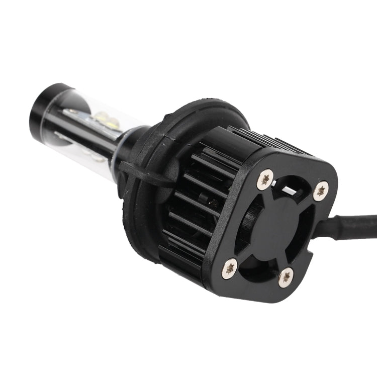 2 PCS K8 H13 40W 4000 LM 6000K Car Headligh with 4 CREE Lamps, DC 9-36V(White Light)