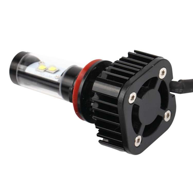 2 PCS K8 H8/H11 40W 4000 LM 6000K Car Headlight with 4 CREE Lamps, DC 9-36V(White Light)