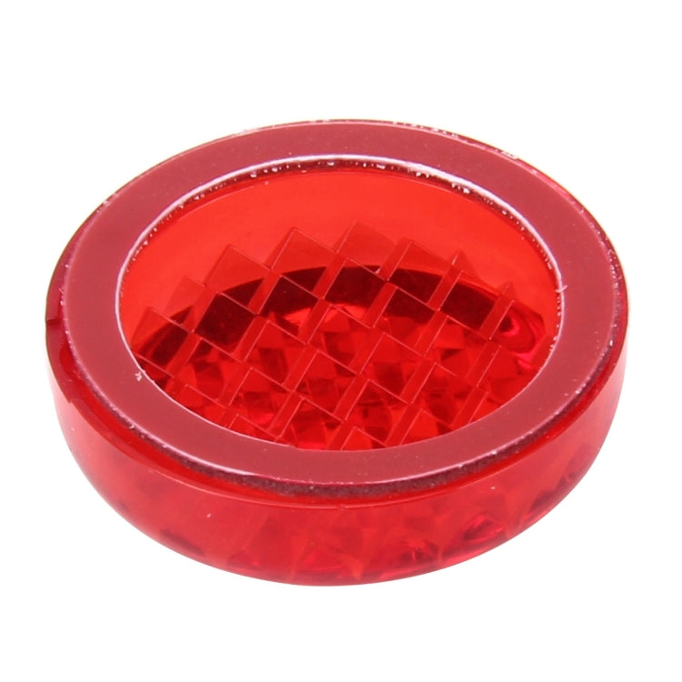 12 PCS Car Door Rustproof Warning Reflective Sign Decorative Nut Protector Cover, Diameter: 2cm