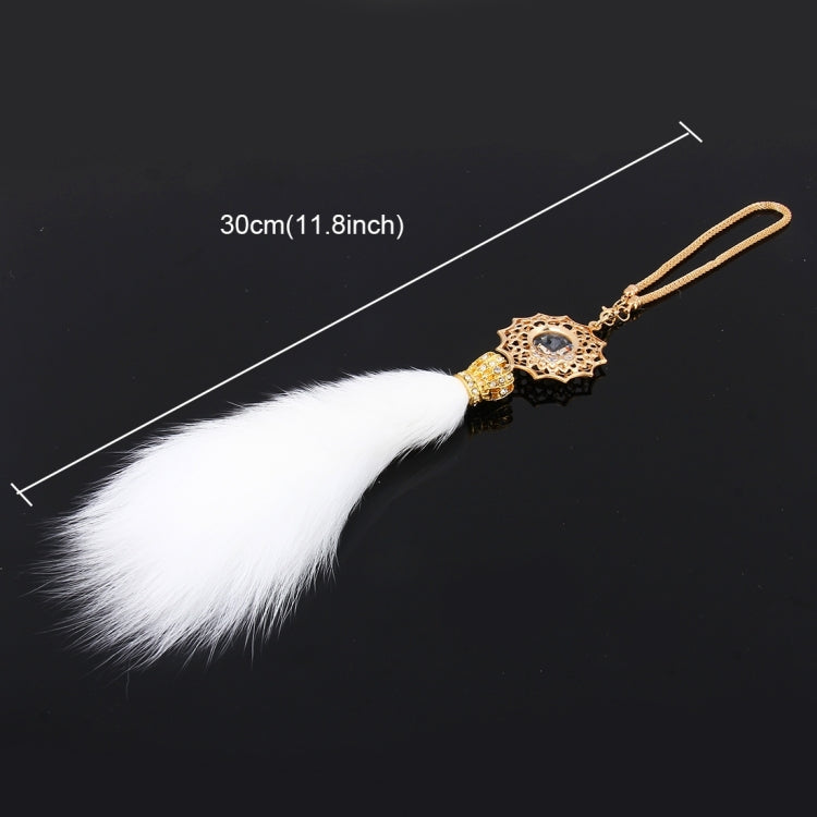 One Head Lovely Ornaments Metal Crystal Flower Diamond Crown Style Hanging Decoration For Car And Household