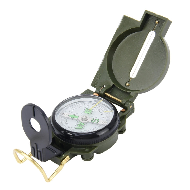 Outdoor Camping Hiking Emergency Portable Metal Case Compass