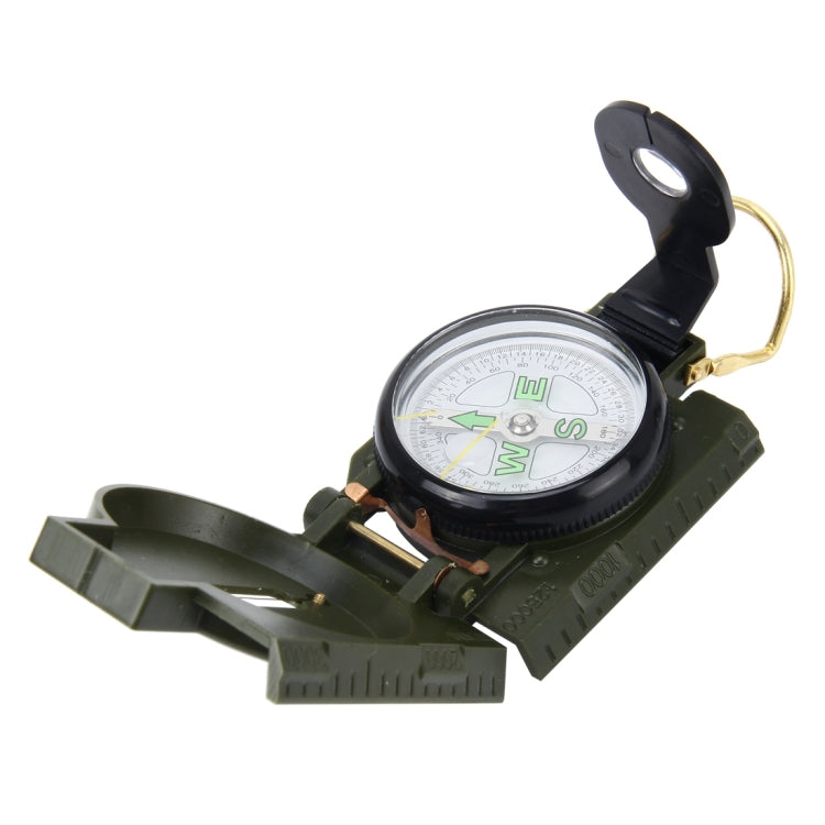 Outdoor Camping Hiking Emergency Portable Metal Case Compass