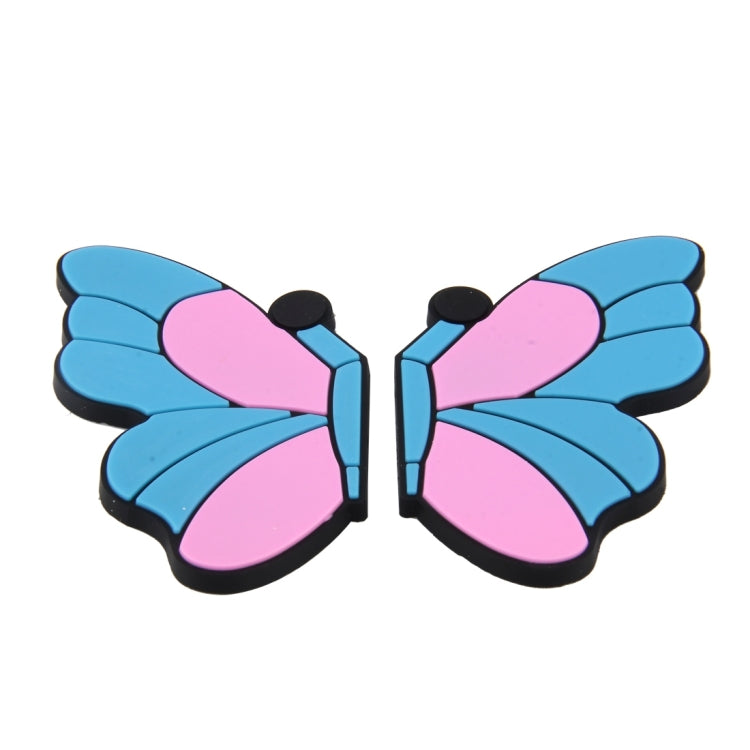 8 PCS Butterfly Shape Cartoon Style PVC Car Auto Protection Anti-scratch Door Guard Decorative Sticker