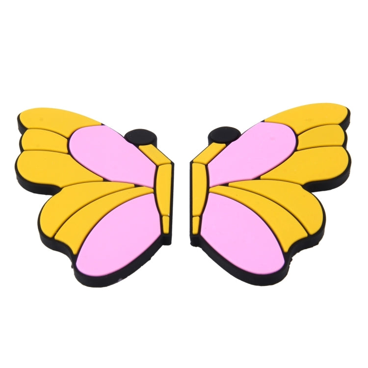 8 PCS Butterfly Shape Cartoon Style PVC Car Auto Protection Anti-scratch Door Guard Decorative Sticker