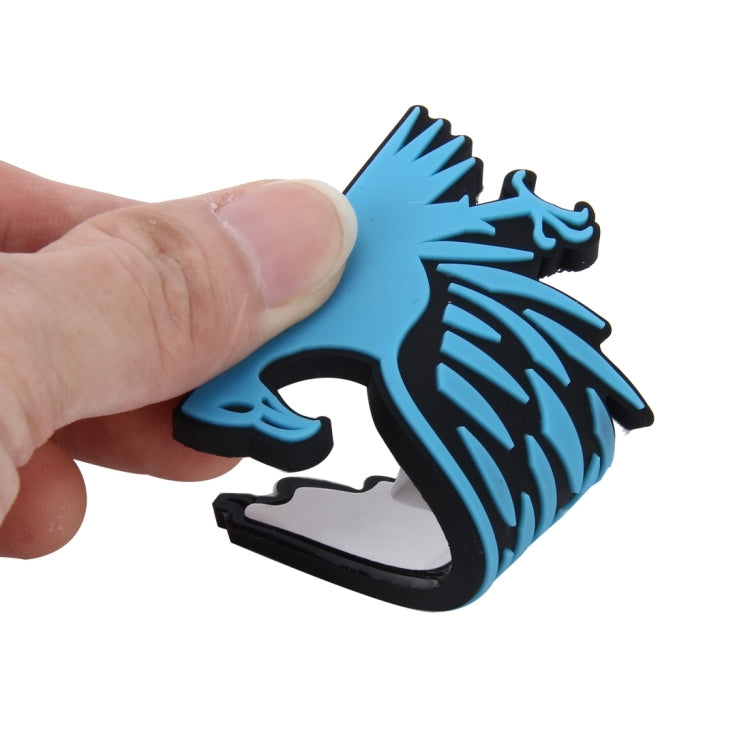 8 PCS Hawk Shape Cartoon Style PVC Car Auto Protection Anti-scratch Door Guard Decorative Sticker