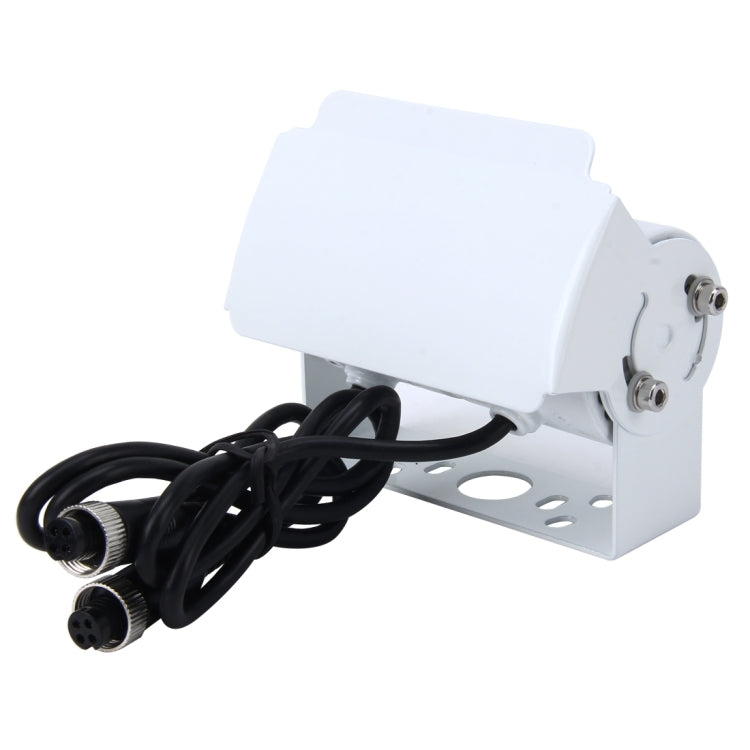 Dual Head Universal 720Ã—540 Effective Pixel PAL 50HZ / NTSC 60HZ CCD Waterproof Car Security Monitor Camera With 24 LED Lamps