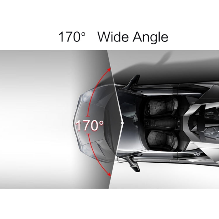 MX1 3 inch TFT Screen Car Recorder Camera 170 Degree Wide Angle Viewing, Support TF Card / Loop Recoding / Motion Detection / Microphone / Speaker / M-JEPG / LED Indicator/G-Sensor