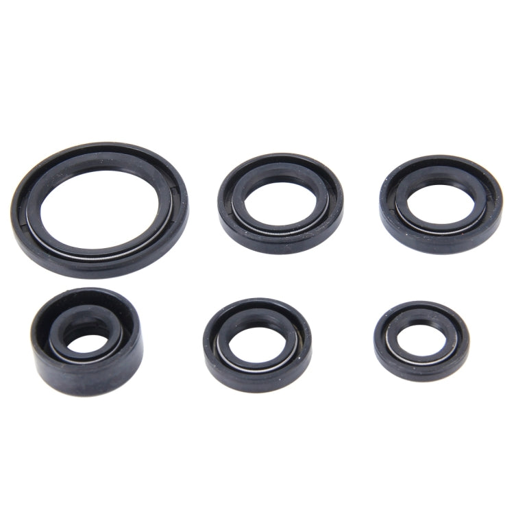 6 PCS Motorcycle Rubber Engine Oil Seal Kit for CD110