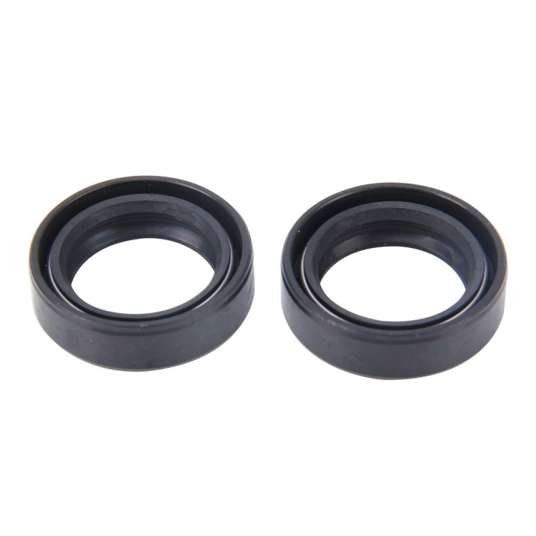 2 PCS Motorcycle Rubber Front Fork Damper Oil Seal Kit for CG125W