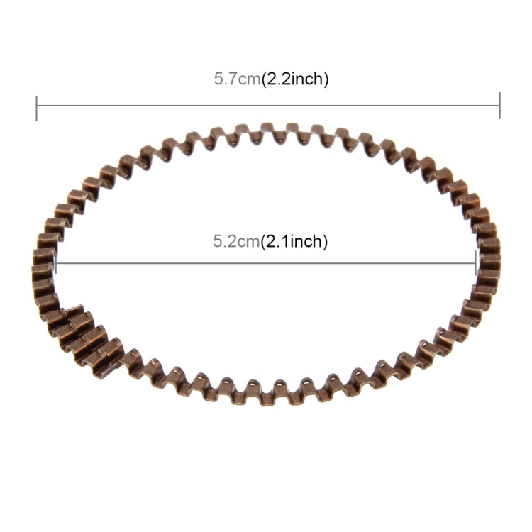 5 PCS Motorcycle Stainless Steel Piston Ring Kit for CG125