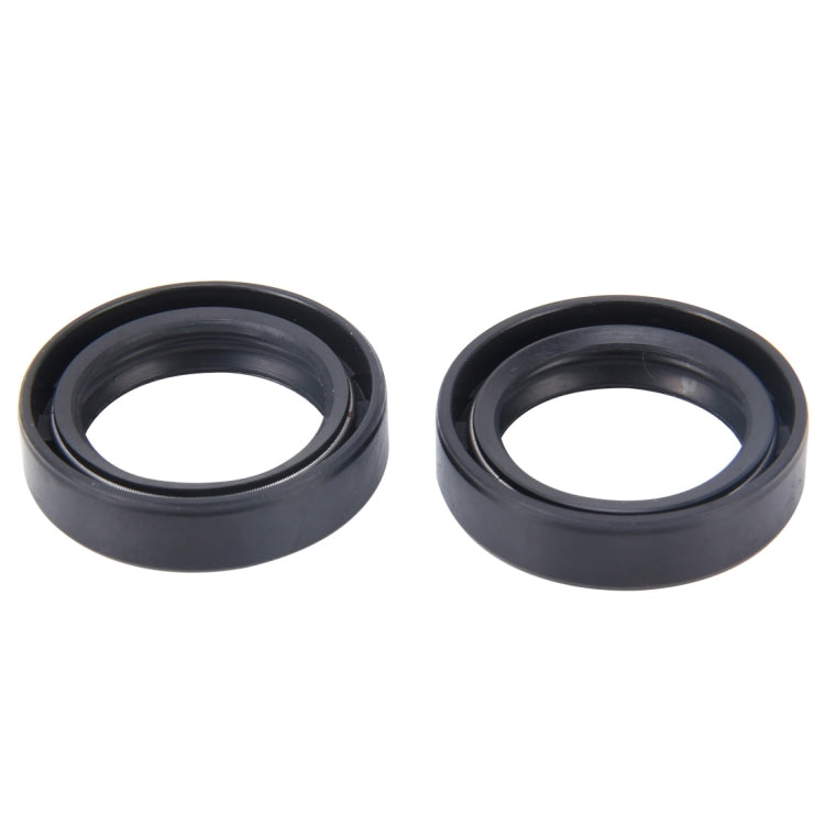 2 PCS Motorcycle Rubber Front Fork Damper Oil Seal Kit for GN125