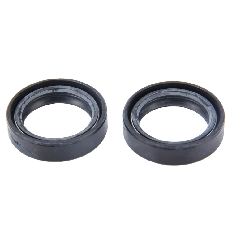2 PCS Motorcycle Rubber Front Fork Damper Oil Seal Kit for GS125