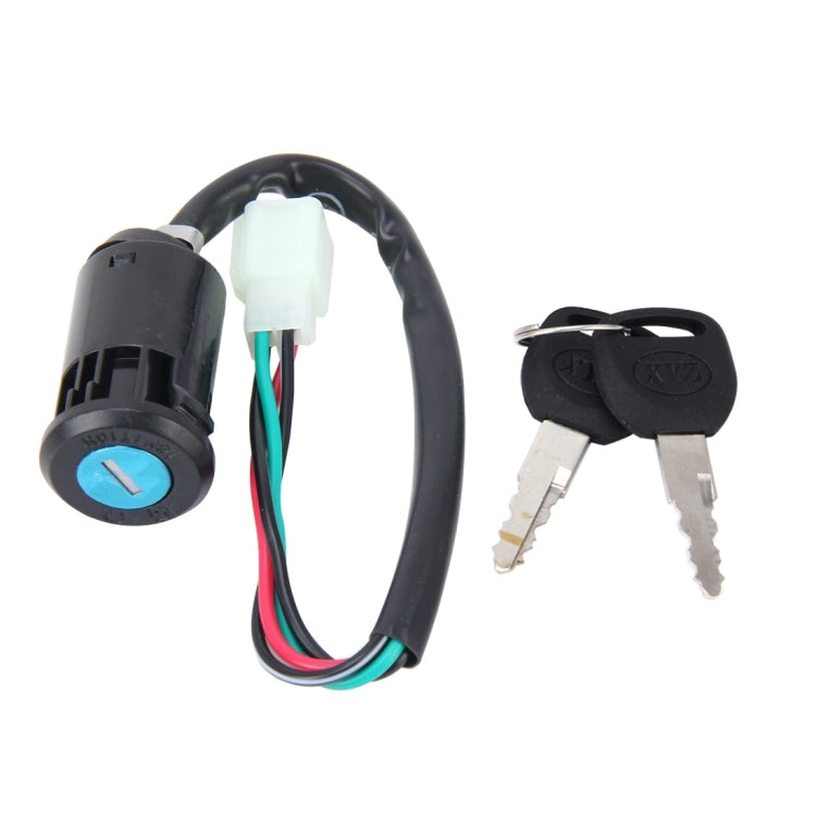 Motorcycle Electric Door Lock with Two Keys for ZJ125
