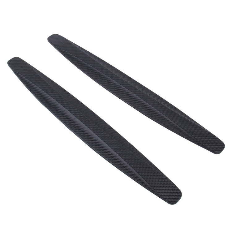 2 PCS Universal Car Body Carbon Fiber Bumper Guard Protector Sticker/Car Crash Bar Bumper Strips /Car Crash Strips/Anti-rub Strips/Anti-rub Bar