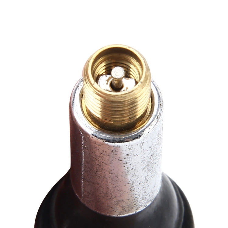 TR414 Car Motorcycle Bike Universal Copper Valve Adaptor with Rubber Cover