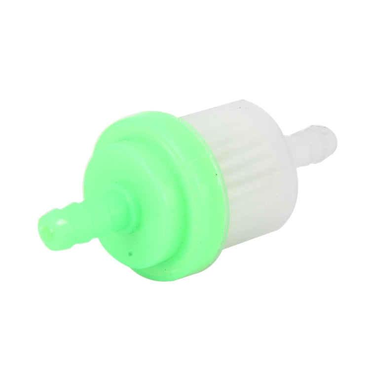 10 PCS Motorcycle Green Cylinder Shape Gas Inline Fuel Filter for CG125