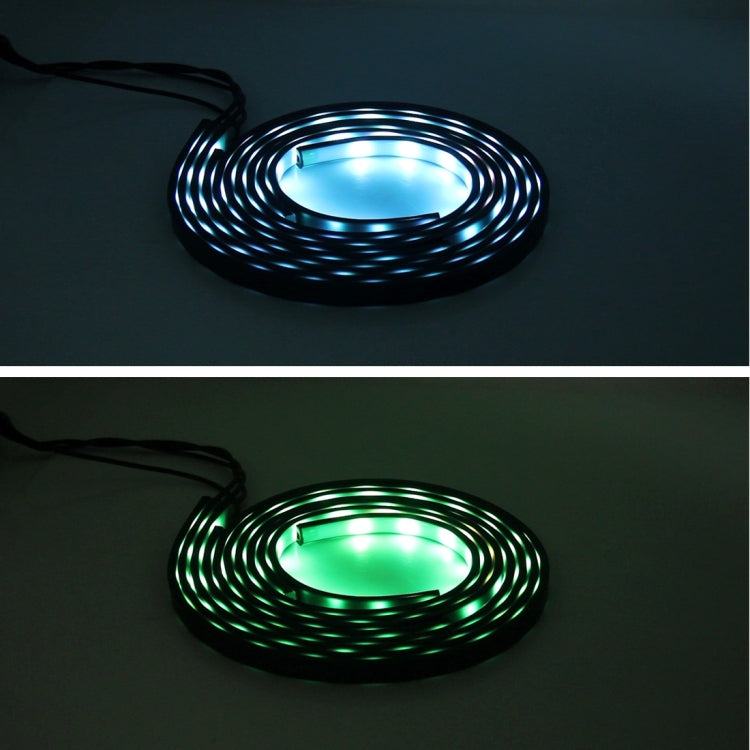 4 in 1 90cm/120cm RGB Colorful Flashing Decorative Chasis Light Sound Control Light Music Rhythm Light with Wireless Remote Control, DC 12V