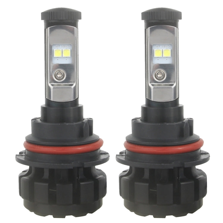 2 PCS 9007 40W 4800 LM 3000K IP67 Car Headlight with 4 CREE XPL Lamps, DC 9-30V