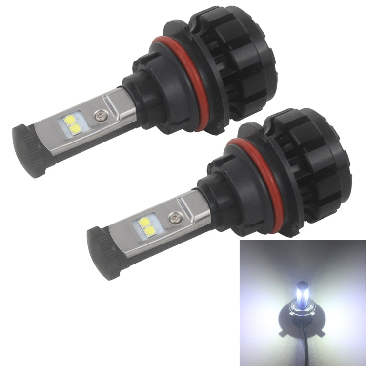 2 PCS 9007 40W 4800 LM 8000K IP67 Car Headlight with 4 CREE XPL Lamps, DC 9-30V