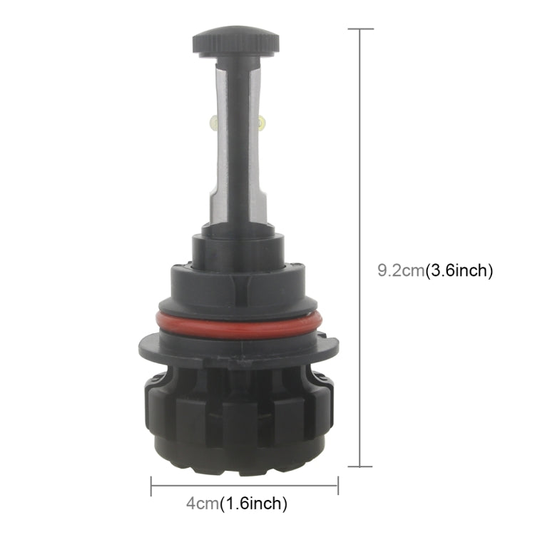 2 PCS 9007 40W 4800 LM 8000K IP67 Car Headlight with 4 CREE XPL Lamps, DC 9-30V