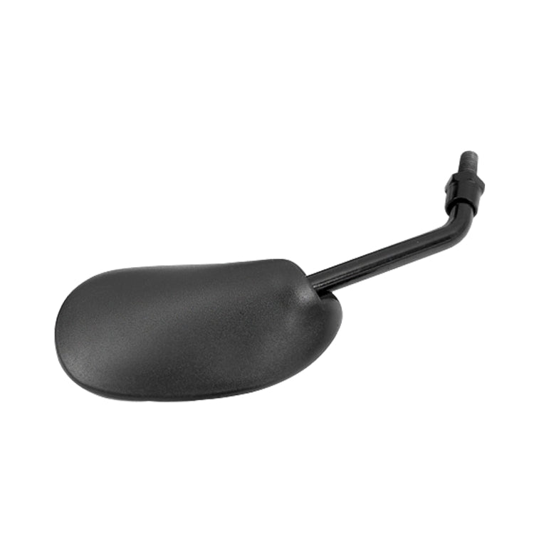 2 PCS Motorcycle Universal Mini ABS Shell Holder Rear VIew Mirror with Fix Holder