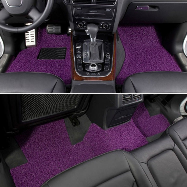 Universal 5-seat Car Anti-slippery Rubber Mat PVC Coil Soft Floor Protector Carpet, Length: