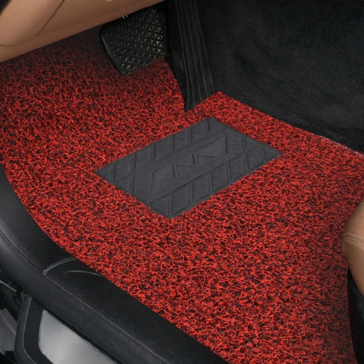 Universal 5-seat Car Anti-slippery Rubber Mat PVC Coil Soft Floor Protector Carpet, Length: