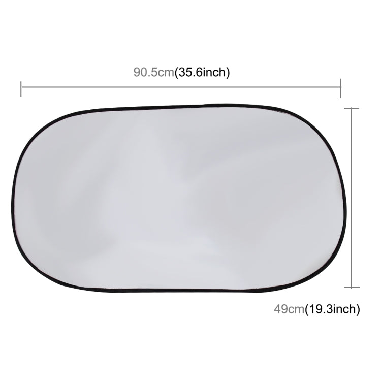 6 in 1 Summer Accessories Coated Silver Car Sun Shade Cloth Set