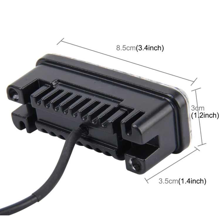 4 PCS 10W Car Strobe Warning Light with Remote Control