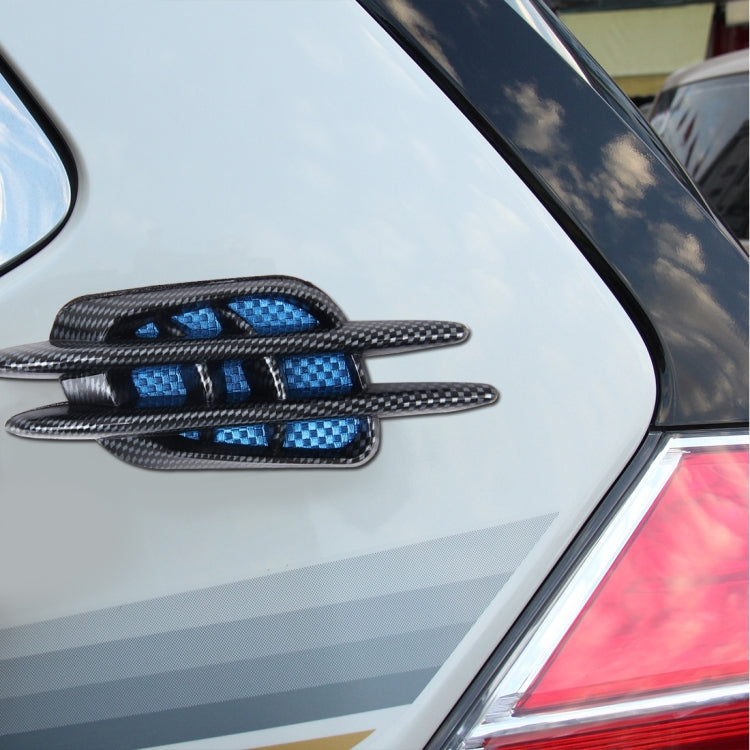 2 PCS Car Plastic Decorative Sticker, Size: 12.5 x 4.5cm