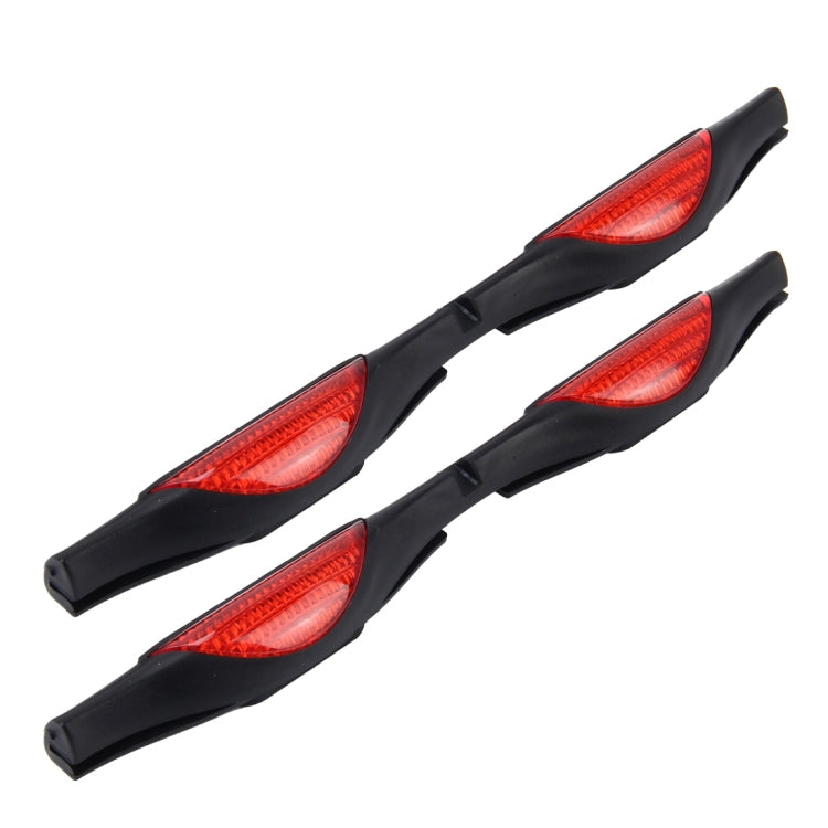 2 PCS PUC Car Auto Protection Anti-scratch Door Guard Warning Sticker