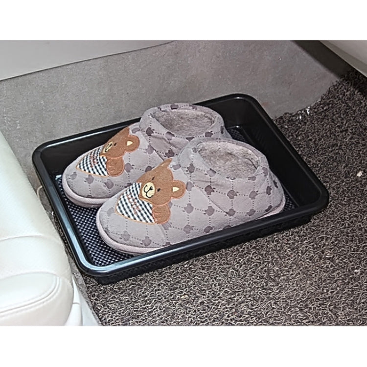 Car Auto PP Universal Shoes Storage Holder Organizer Tray for Car Office Family(No Include Anti-slippery Mat)