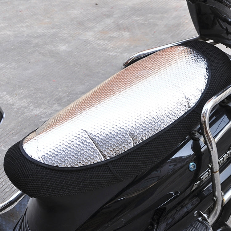 10 PCS Motorcycle Electric Car Sun Cushion Pad Heat Reflective Sheet Aluminum Sheet Sun Shade Car Mats
