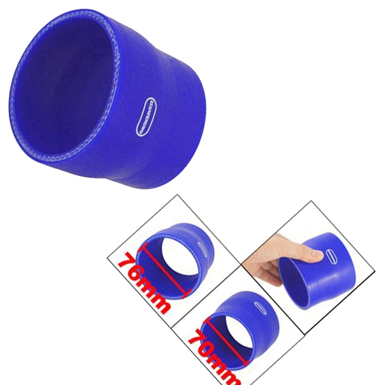 Car Auto 70-76mm 0 Degree Diameter-change Silicone Turbo Charger Connector Hose for Car Modification