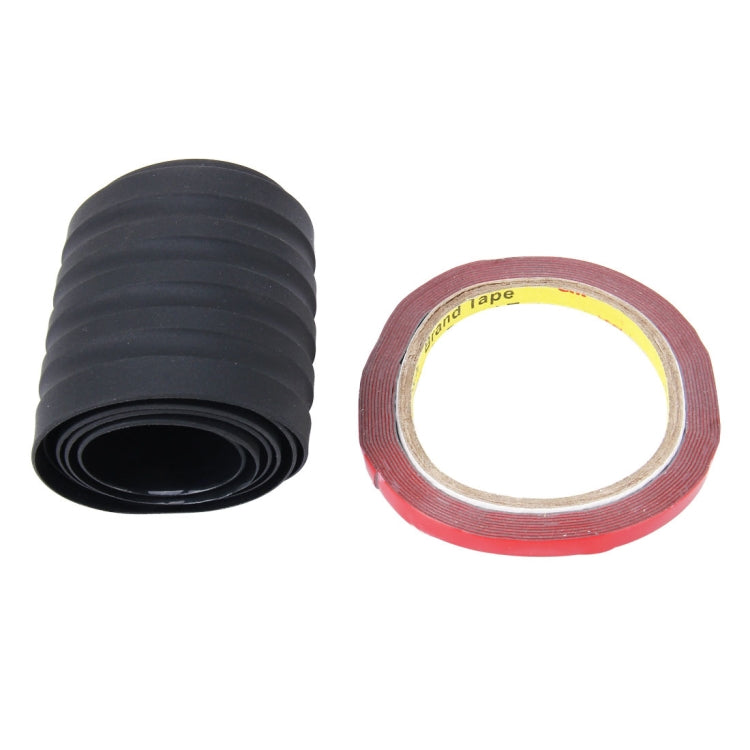 Car Trunk Unversal Tail Box Entrance Rubber Anti-slippery Cushion Mat with Sticker, Size: 90Ã—8cm
